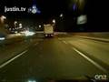 pilotcar.tv - I-295 North Throgs Neck Bridge at night, headed home