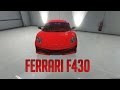 Ferrari F430 0.1 BETA для GTA 5 видео 3