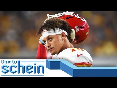 Video: Patrick Mahomes and Lamar Jackson set to face off in Week 3 | Time to Schein