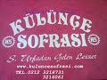 külünçe sofrası