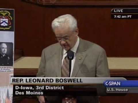 Boswell Congress honors US Army Command and General Staff College - YouTube