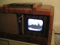 VINTAGE TV Leningrad T2 (T 2) erster Fernseher der DDR