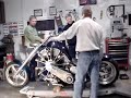 Testing the Jlr Cycles bike with Rotec Radial Engine