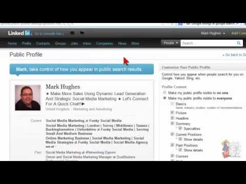 how to keep linkedin profile private