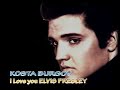 I love you Elvis Presley Slicica