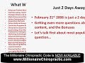 Chiropractic Marketing For Millioniare Chiropractors