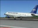 A320 Aerolineas Argentinas pousando no Eleiza