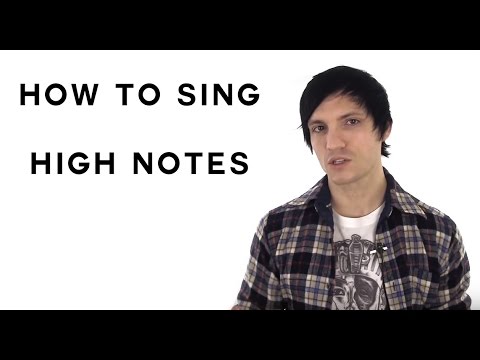 how to practice to sing high notes