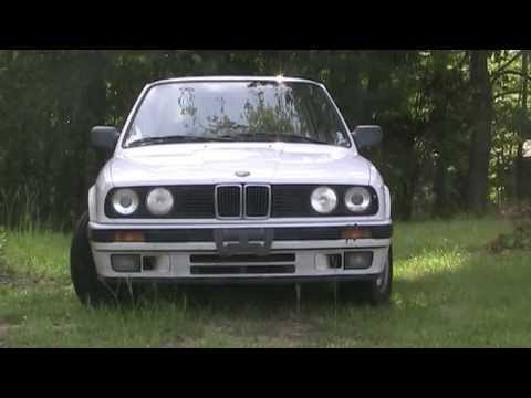 BMW Hood Shock Strut Replacement 1989 325I E30 DIY Do It Yourself