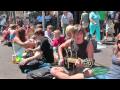 Picknickmob - Flashmob Karlsruhe Kaiserstrasse Pikcnick HD