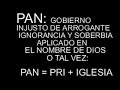 RIDICULO HIMNO PANISTA