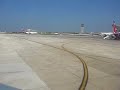 Cubana Ilyushin IL-62M engine start - window view