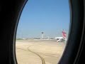 Cubana Ilyushin IL-62M engine start - window view