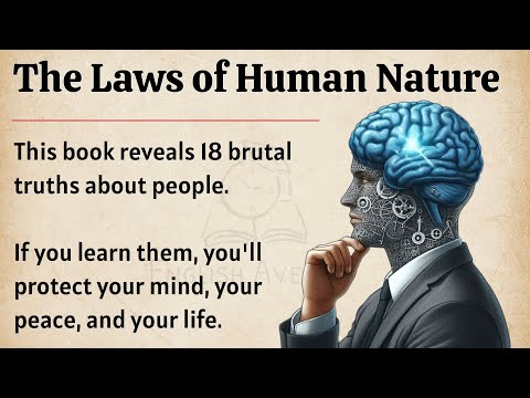 The Law Of Human Nature || Learn English Through Book Summary 📖 || Improve Your English Fluency ✅️