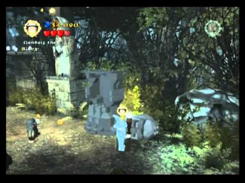 how to collect ghost studs in lego lord of the rings