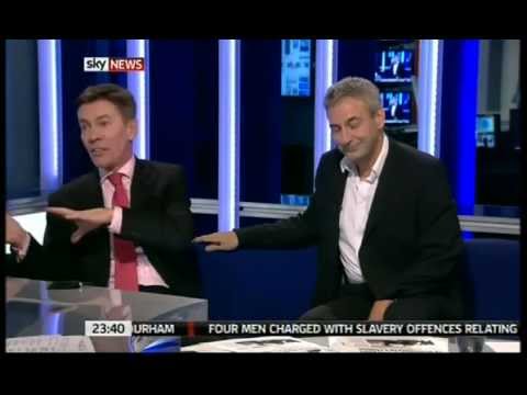 giggles - Sky News paper reviewers get the giggles and have to go to an early ad break to recover, despite Anna Botting's valiant attempt to steer the review back on c...