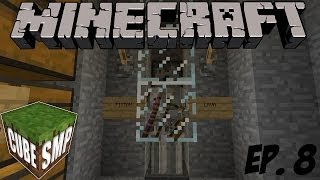 Cube SMP - Minecraft Cube SMP: Skeleton XP Farm! - Episode 8