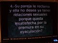 Eres Tu,mi amigo,un eyaculador precoz? Y si asi fuera,cual tu grado de compromiso con el sintoma?Aqui tienes un Test Gratuito donde puedes averiguar esto y enviarselo al Lic Norberto Litvinoff.Te devolvere siempre tu diagnostico personalizado y con consejos para curarte .No te pierdas esta increible oportunidad de conocer mas sobre este sintoma que te trae tanto dolor.
