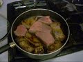 Southern smothered round steak Southern smothered round steak