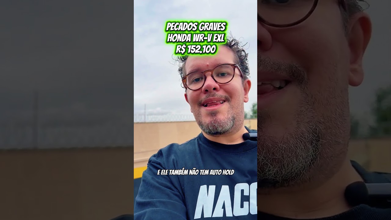 Carro de 150 mil com freio de mão de cabo? Os "pecados" do WR-V! ❌💸