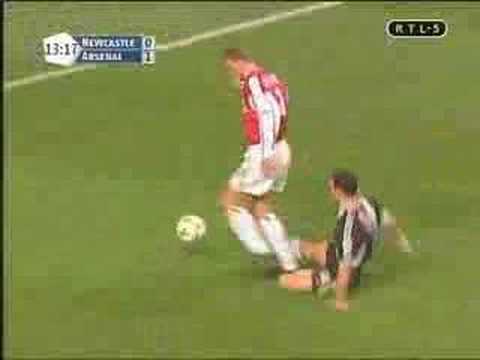 Bergkamp Vs Newcastle