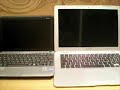 OS X su Medion Akoya E1210 vs MacBook Air
