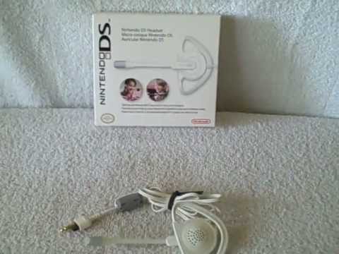 how to test microphone on nintendo ds lite