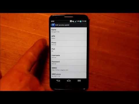 how to set mms settings on android