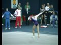 World Class Chinese gymnastic girl in Glasgow