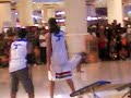 break dancing in sahara centre  u a e 
