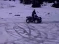 donuts on ice four wheeler wreck crash funny donuts on ice four wheeler wreck crash funny