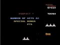 playing galaga for the nintendo nes, 2 ships (2-10) pretty basic stuff. a classic nevertheless.