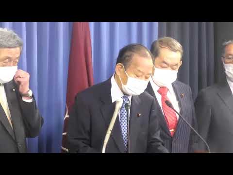 【役員会後】二階俊博 幹事長(2020.5.25)