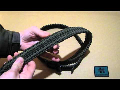 how to make a belt from paracord