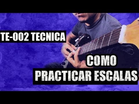 Procedimiento para la practica de las escalas
