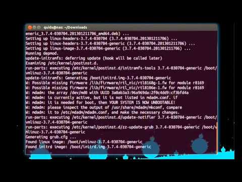 how to kernel update linux