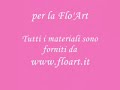 le dimostrazioni della  flo art   il girasole in decorative