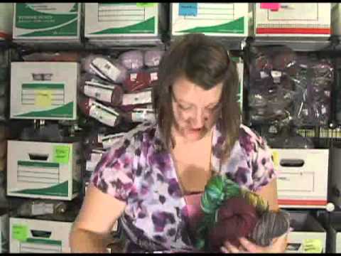 how to set dye in wool yarn