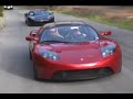 Tesla Roadster On the Road
