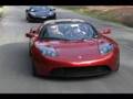 Tesla Roadster On the Road