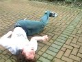 Jumping out of 2nd story window