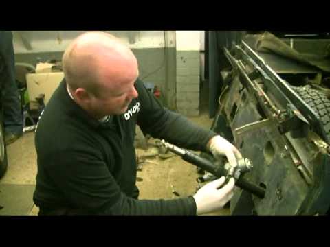 landrover 110 200tdi 300tdi td5 bulkhead how to change and fitting instructions and guide pt12