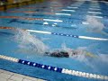 butterfly 50 swimming technique performance 25 seconds