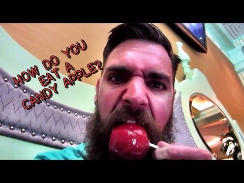 how to properly eat an apple