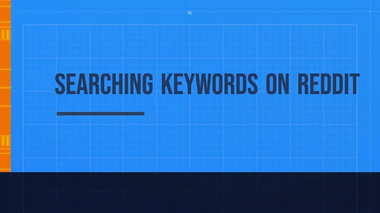 How to search keywords on Reddit