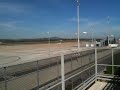 Ryanair Flight taking off at Girona airport, Cataluyna, Spain