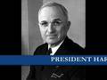 Harry S. Truman - Oath of office January 20th, 1949