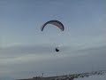 Winter paragliding with POM chicas