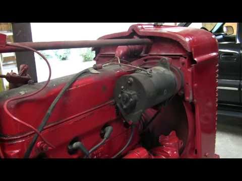 how to check oil on a farmall h