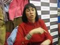 Miss P from TRAID at the FASHION FAVOURS Bristol Workshop